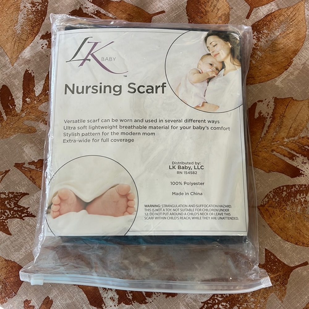2 Pack Infinity Nursing Scarf